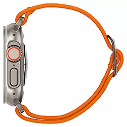 Нейлоновий ремінець Spigen Lite Fit Ultra для Apple Watch 49, 45, 44, 42 mm Orange (AMP05986) - мініатюра 5
