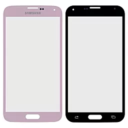 Корпусное стекло дисплея Samsung Galaxy S5 G900F, G900M, G900T, G900K, G900S, G900I, G900A, G900W8, G900L, G900H Pink - фото Корпусное стекло дисплея Samsung Galaxy S5 G900F, G900M, G900T, G900K, G900S, G900I, G900A, G900W8, G900L, G900H Pink