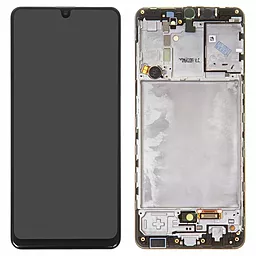 Дисплей Samsung Galaxy A31 A315 с тачскрином и рамкой, оригинал, Black