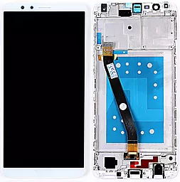 Дисплей Huawei Honor 7X (BND-AL10, BND-TL10, BND-L21, BND-L22, BND-L24, BND-L31, BND-L2, BND-L34, BND-AL00) с тачскрином и рамкой, White - фото Дисплей Huawei Honor 7X (BND-AL10, BND-TL10, BND-L21, BND-L22, BND-L24, BND-L31, BND-L2, BND-L34, BND-AL00) с тачскрином и рамкой, White