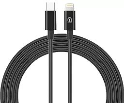 Кабель USB PD ArmorStandart 3A 27W 1.2M USB Type-C - Lightning Cable Black (ARM64374)