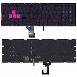 Клавиатура для ноутбука Asus ROG GL502VM с подсветкой  Black