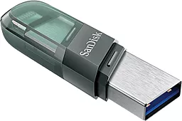 Флешка SanDisk iXpand Flip 32 GB USB 3.1 + Lightning (SDIX90N-032G-GN6NN) Silver - мініатюра 3