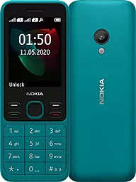 Мобильный телефон Nokia 150 Dual Sim Cyan (16GMNE01A04)