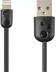 Кабель Gelius Ultra X-Data USB-A - Lightning 12w 2.4a 1м cable Black (GU-UC01i) - фото Кабель Gelius Ultra X-Data USB-A - Lightning 12w 2.4a 1м cable Black (GU-UC01i)