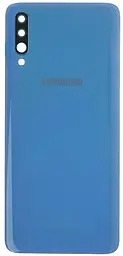 Задняя крышка корпуса Samsung Galaxy A70 2019 A705 со стеклом камеры, Original Blue - фото Задняя крышка корпуса Samsung Galaxy A70 2019 A705 со стеклом камеры, Original Blue