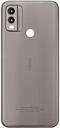 Задняя крышка корпуса Nokia C22 со стеклом камеры, Original Sand - фото Задняя крышка корпуса Nokia C22 со стеклом камеры, Original Sand