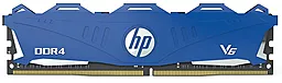 Оперативна пам'ять HP DDR4 8GB 3000MHz V6 (7EH64AA#ABB) Blue