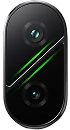 Скло камери Xiaomi Poco F7 з рамкою Black - фото Скло камери Xiaomi Poco F7 з рамкою Black