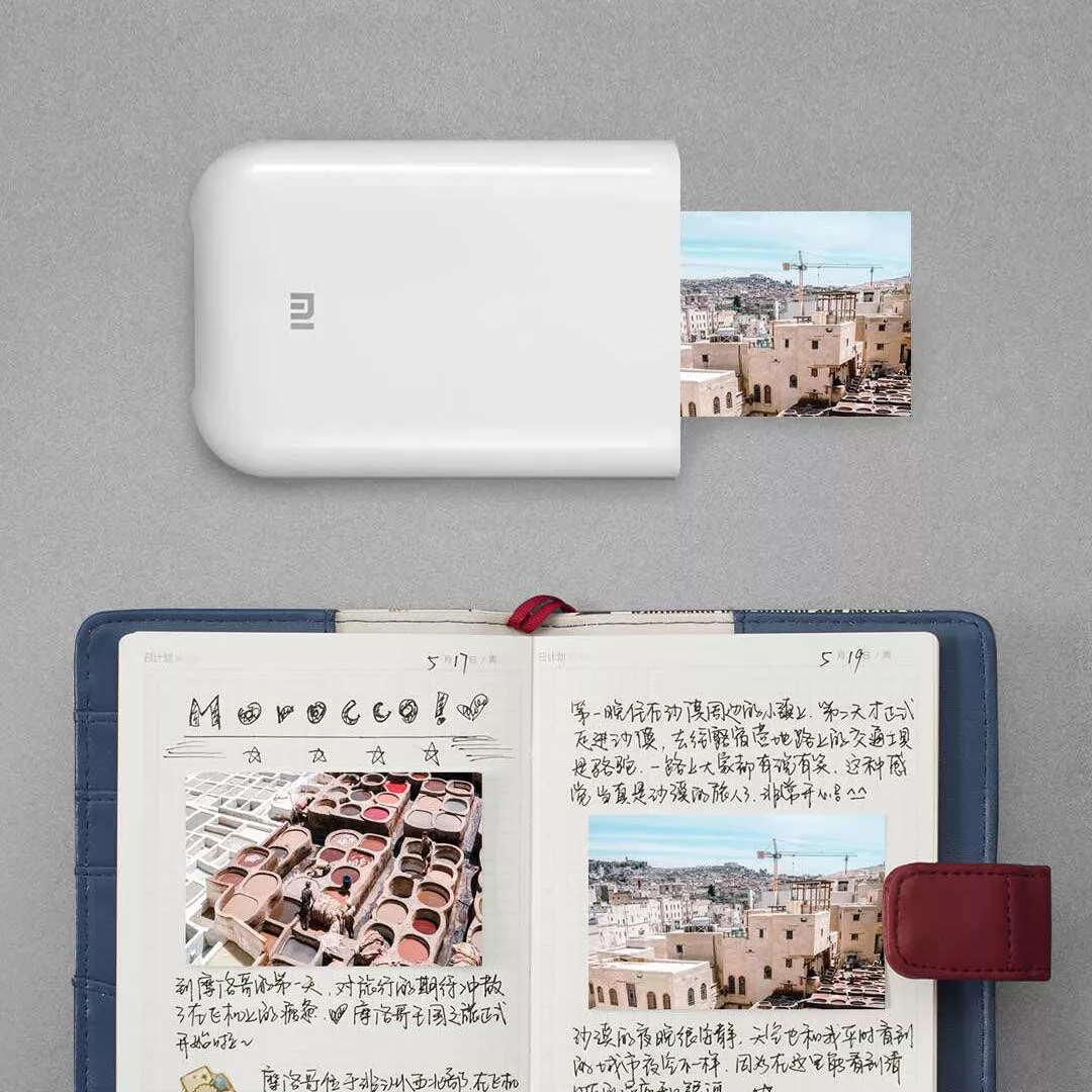 Мобильный принтер Xiaomi Mi Pocket Photo Printer (TEJ4018GL) - фото 7