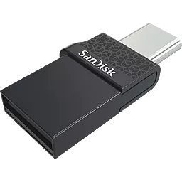 Флешка SanDisk 16 GB Dual Type-C USB 2.0 (SDDDC1-016G-G35) Black