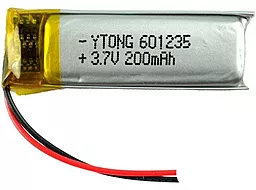 Аккумулятор для блютуз гарнитуры Универсальный 3.5*9*26mm (3.7V 200 mAh)