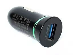 Автомобільний зарядний пристрій LDNio Single USB Car charger 2.1A Black (DL-C12)