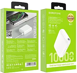 Повербанк Borofone BJ1 10000mAh White - миниатюра 3