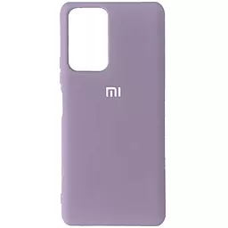 Чохол 1TOUCH Silicone Case Full для Xiaomi Redmi Note 10 Pro Lilac