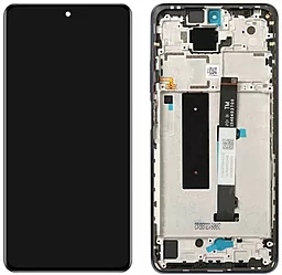 Дисплей Xiaomi Mi 10T Lite з тачскріном і рамкою, Black - фото Дисплей Xiaomi Mi 10T Lite з тачскріном і рамкою, Black