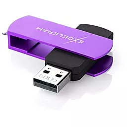 Флешка Exceleram 8GB P2 Series USB 2.0 (EXP2U2GPB08) Grape - миниатюра 3 Флешка Exceleram 8GB P2 Series USB 2.0 (EXP2U2GPB08) Grape - миниатюра 3