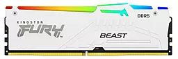 Оперативна пам'ять Kingston Fury 16 GB DDR5 6000 MHz Beast RGB EXPO White (KF560C36BWEA-16)