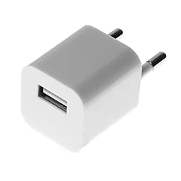Сетевое зарядное устройство TOTO Travel charger (1USB, 1A) (TZH-50) White