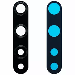 Стекло камеры Huawei Honor 20 / Honor 20S / Nova 5T / Nova 5 / Nova 5 Pro, без рамки Black