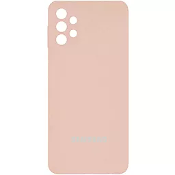 Чохол Epik Silicone Cover Full Camera (AA) для Samsung Galaxy A32 4G Рожевий / Pudra
