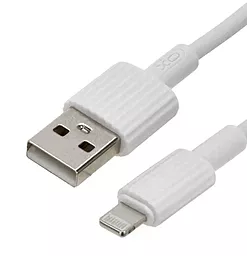 Кабель XO NB156 USB-A - Lightning 12w 2.4a 1м cable White - фото Кабель XO NB156 USB-A - Lightning 12w 2.4a 1м cable White