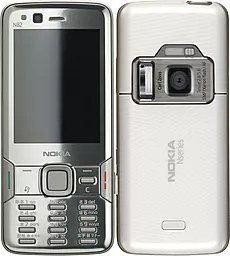 Корпус для Nokia N82 з клавіатурою Silver