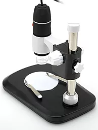 Портативний USB мікроскоп цифровий 1000Х з підставкою - мініатюра 3