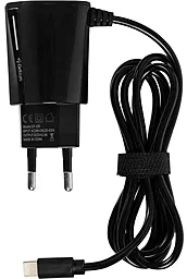 Сетевое зарядное устройство Gelius Pro Edition Auto ID 2USB 2.4А + Lightning Cable Black - миниатюра 3