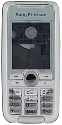 Корпус Sony Ericsson K700 с клавиатурой Silver