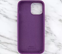 Чохол Silicone Case Full для Apple iPhone 12 Pro Max Purple - мініатюра 3 Чохол Silicone Case Full для Apple iPhone 12 Pro Max Purple - мініатюра 3
