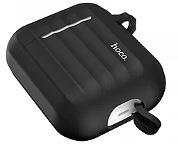 Силіконовий чохол Hoco для Apple AirPods 1/2 WB10 Case Black