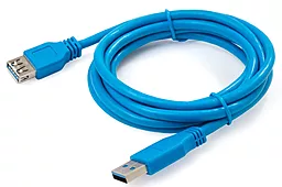 Кабель (шлейф) Vinga USB 3.0 AM/AF 1.8м синий (VCPUSB3AMAF1.8B) - фото Кабель (шлейф) Vinga USB 3.0 AM/AF 1.8м синий (VCPUSB3AMAF1.8B)