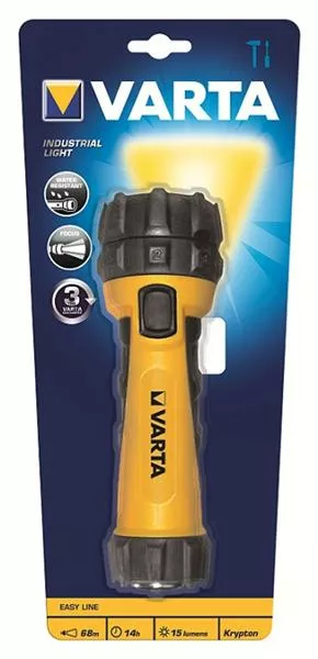 Фонарик Varta Industrial Light LED 2D yellow - фото 1