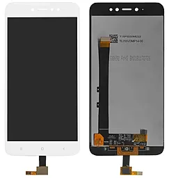 Дисплей Xiaomi Redmi Note 5A Prime, Redmi Y1 з тачскріном, White - фото Дисплей Xiaomi Redmi Note 5A Prime, Redmi Y1 з тачскріном, White