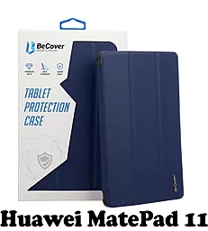 Чехол для планшета BeCover Smart Case для Huawei MatePad 11 Deep Blue (707608) - фото Чехол для планшета BeCover Smart Case для Huawei MatePad 11 Deep Blue (707608)