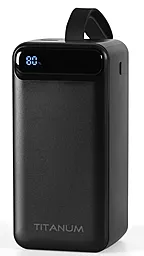 Повербанк Titanum 741S 50000mAh 22.5W Black (TPB-741S-B) - фото Повербанк Titanum 741S 50000mAh 22.5W Black (TPB-741S-B)