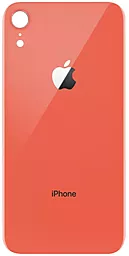 Задняя крышка корпуса Apple iPhone XR (small hole) Original  Coral