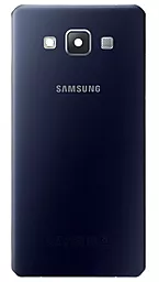 Задняя крышка корпуса Samsung Galaxy A7 (2015) A700 со стеклом камеры Original Midnight Black - фото Задняя крышка корпуса Samsung Galaxy A7 (2015) A700 со стеклом камеры Original Midnight Black