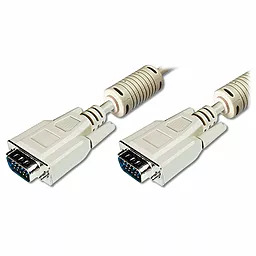 Видеокабель VGA (HDDB15M/M) 10m, biege (DK-310103-100-E) Digitus - фото Видеокабель VGA (HDDB15M/M) 10m, biege (DK-310103-100-E) Digitus