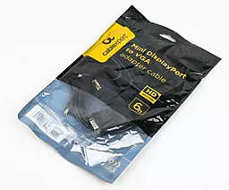 Відеокабель Mini DisplayPort - VGA 1.8m (CC-mDPM-VGAM-6) Cablexpert - мініатюра 4 Відеокабель Mini DisplayPort - VGA 1.8m (CC-mDPM-VGAM-6) Cablexpert - мініатюра 4