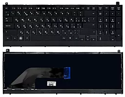 Клавиатура для ноутбука HP ProBook 4525 4525S с рамкой  Black