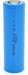 Аккумулятор ViPow 21700 4000mAh 3.7V Li-Ion FlatTop Blue (ICR21700-4000mAhFT) - фото Аккумулятор ViPow 21700 4000mAh 3.7V Li-Ion FlatTop Blue (ICR21700-4000mAhFT)