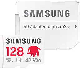 Карта памяти Samsung 128 GB microSDXC Pro Plus Sonic the Hedgehog UHS-I U3 V30 A2 Class 10 + SD-adapter (MB-MD128SA/LC1) - фото Карта памяти Samsung 128 GB microSDXC Pro Plus Sonic the Hedgehog UHS-I U3 V30 A2 Class 10 + SD-adapter (MB-MD128SA/LC1)