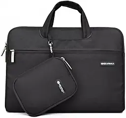 Сумка для ноутбуку WIWU Campus Slim Case 13.3'' Black - фото Сумка для ноутбуку WIWU Campus Slim Case 13.3'' Black