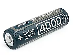Акумулятор Rablex 18650 4000mAh 3.7V Li-ion 1шт. (RB-18-4000) 3.7 V