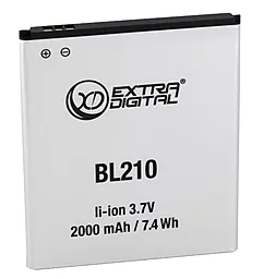 Акумулятор Lenovo S820 IdeaPhone / BL210 / BML6373 (2000 mAh) ExtraDigital