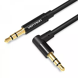 Аудіо кабель Vention AUX mini Jack 3.5 mm M/M 1.5 м black (BAKBG-T)