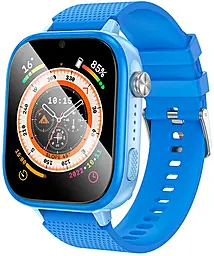 Детские смарт-часы Hoco Y101 4G GPS Blue - фото Детские смарт-часы Hoco Y101 4G GPS Blue