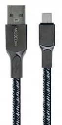 Кабель USB MOXOM MX-CB75 15w 3a micro USB cable black